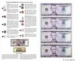 5 Dollars Set de présentation UNITED STATES OF AMERICA  2009 P.531