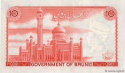 10 Ringgit - 10 Dollars BRUNEI  1967 P.03a EBC