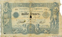 1000 Francs ALGERIA  1923 P.076b G