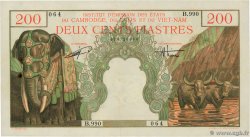 200 Piastres - 200 Dong INDOCHINE FRANÇAISE  1953 P.109 SUP