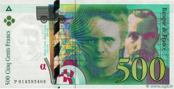 500 Francs PIERRE ET MARIE CURIE FRANCE  1994 F.76.01 SPL