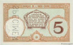 5 Francs Spécimen NOUVELLE CALÉDONIE  1936 P.36bs NEUF
