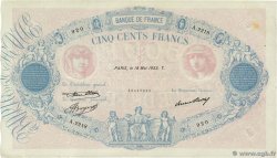 500 Francs BLEU ET ROSE FRANCE  1933 F.30.36 TB+
