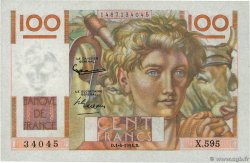 100 Francs JEUNE PAYSAN FRANCE 1954 F.28.43