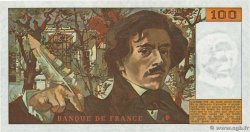 100 Francs DELACROIX FRANCE  1978 F.68.01 AU