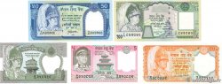 2, 5, 20, 50 et 100 Rupees Lot NEPAL  1973 P.23a, P.29b, P.32a, P.33c Et P.49 UNC-