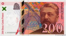 200 Francs EIFFEL FRANCE  1997 F.75.04b SPL