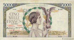 5000 Francs VICTOIRE Impression à plat FRANCE  1939 F.46.05 TB