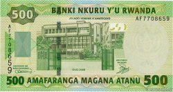 500 Francs RWANDA  2008 P.34 NEUF