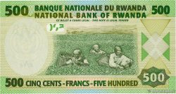 500 Francs RWANDA  2008 P.34 NEUF