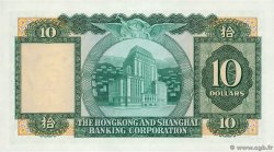 10 Dollars HONG KONG  1983 P.182j UNC