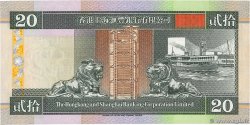 20 Dollars HONG KONG  1994 P.201a UNC