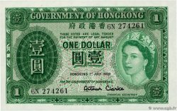 1 Dollar HONG KONG  1959 P.324Ab
