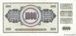 1000 Dinara YOUGOSLAVIE  1974 P.086 TTB+