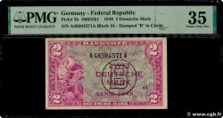 2 Deutsche Mark GERMAN FEDERAL REPUBLIC  1948 P.03b MBC+