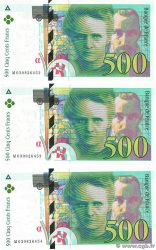 500 Francs PIERRE ET MARIE CURIE Consécutifs FRANCE  1994 F.76.01