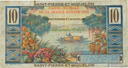 10 Francs Colbert SAINT PIERRE ET MIQUELON  1946 P.23 TB