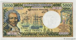 5000 Francs TAHITI  1985 P.28d fST+