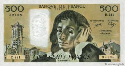 500 Francs PASCAL FRANCE  1985 F.71.32 NEUF