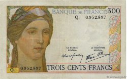 300 Francs FRANCE 1939 F.29.03