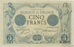 5 Francs NOIR FRANCIA  1873 F.01.20