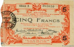 5 Francs FRANCE régionalisme et divers  1917 JP.02-1205 TTB