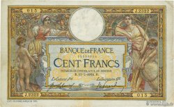 100 Francs LUC OLIVIER MERSON sans LOM FRANCE  1914 F.23.06 TB+