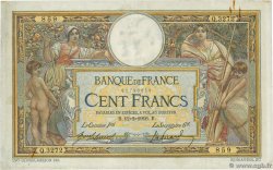 100 Francs LUC OLIVIER MERSON sans LOM FRANCE  1916 F.23.08 F