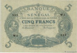 5 Francs Cabasson SENEGAL  1874 P.A1