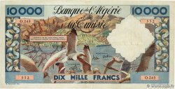10000 Francs ALGERIA  1956 P.110 F