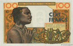 100 Francs WEST AFRICAN STATES  1965 P.101Ae AU