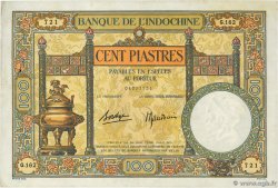 100 Piastres INDOCHINE FRANÇAISE  1936 P.051d pr.TTB