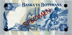 2 Pula Spécimen BOTSWANA (REPUBLIC OF)  1976 P.02s UNC