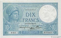10 Francs MINERVE modifié FRANCE  1940 F.07.16