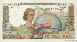 10000 Francs GÉNIE FRANÇAIS FRANCE  1950 F.50.45