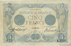 5 Francs BLEU FRANCE 1913 F.02.18 TB