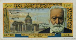 5 Nouveaux Francs VICTOR HUGO FRANCE 1965 F.56.18
