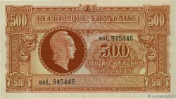 500 Francs MARIANNE fabrication anglaise FRANCE 1945 VF.11.01