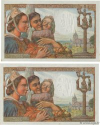 20 Francs PÊCHEUR Consécutifs FRANCE 1942 F.13.04 UNC-