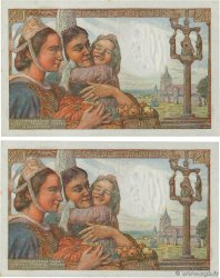 20 Francs PÊCHEUR Consécutifs FRANCE 1942 F.13.04 UNC-