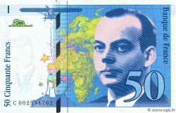 50 Francs SAINT-EXUPÉRY FRANCE 1992 F.72.01b