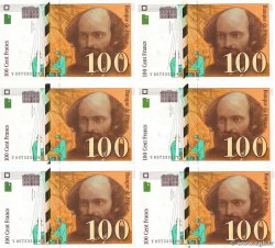 100 Francs CÉZANNE Consécutifs FRANCE 1998 F.74.02