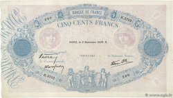 500 Francs BLEU ET ROSE modifié FRANCE  1939 F.31.47 VF