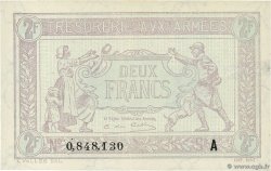 2 Francs TRÉSORERIE AUX ARMÉES FRANCE 1917 VF.05.01