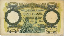 20 Franga ALBANIA  1939 P.07