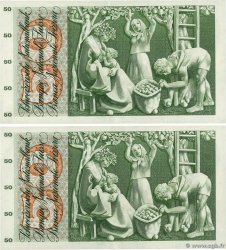 50 Francs Consécutifs SUISSE  1972 P.48l SPL