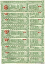 10 Pesos Consécutifs MEXICO  1915 PS.0535a AU+