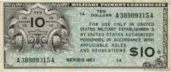 10 Dollars ÉTATS-UNIS D AMÉRIQUE 1946 P.M007