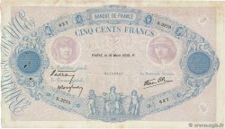 500 Francs BLEU ET ROSE modifié FRANCE  1939 F.31.27