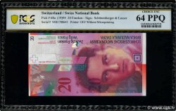 20 Francs SWITZERLAND  1994 P.68a